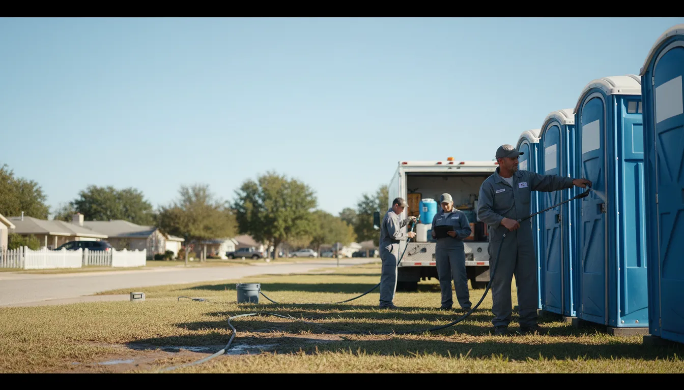 Long-Term Portable Toilet Rental in Verden, OK near me